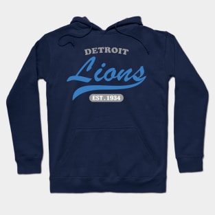 Detroit Lions Classic Style Hoodie